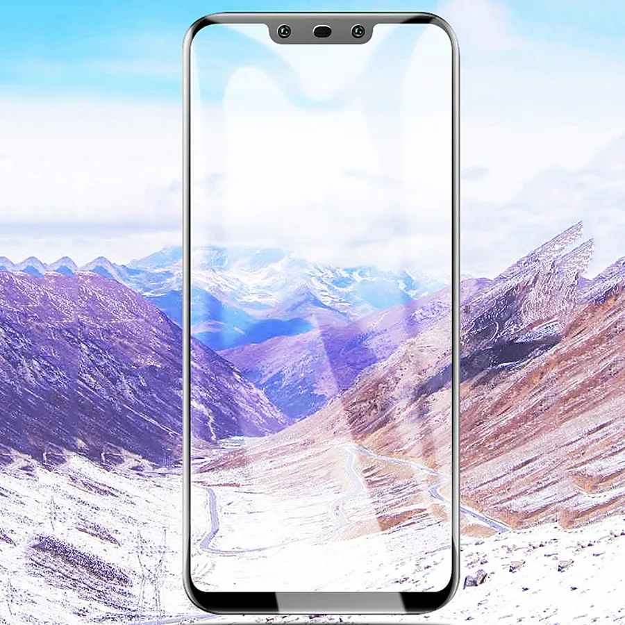 Защитное стекло для huawei p20 lite p smart plus чехол с закаленным стеклом honor P mate 20 nova 3i 3e 3 I e