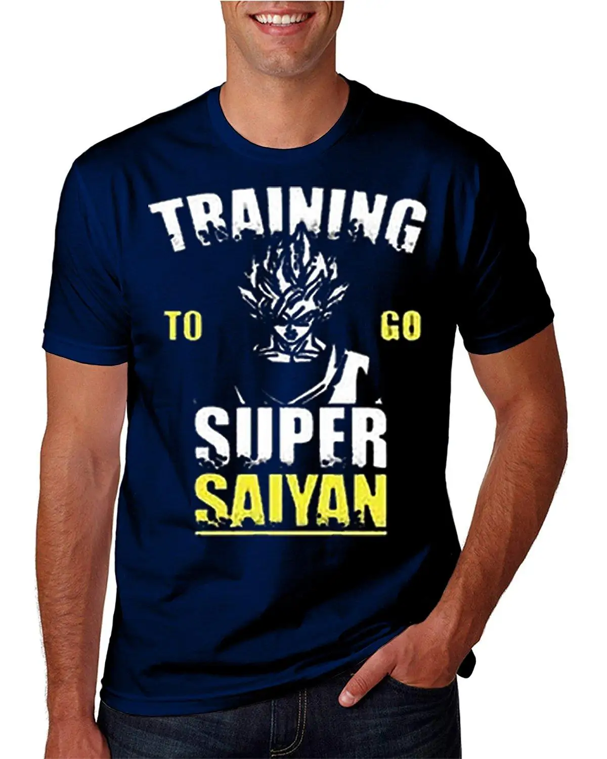 Traininger To Go Super Saiyan Funny Novelty Parody T-Shirt men's T-shirt | Мужская одежда
