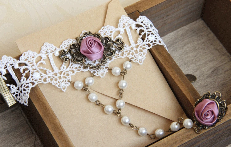 Атлас розы ручной работы свадебные женские перчатки для невесты кружевные Pealrs элегантные свадебные аксессуары браслет с защитой от