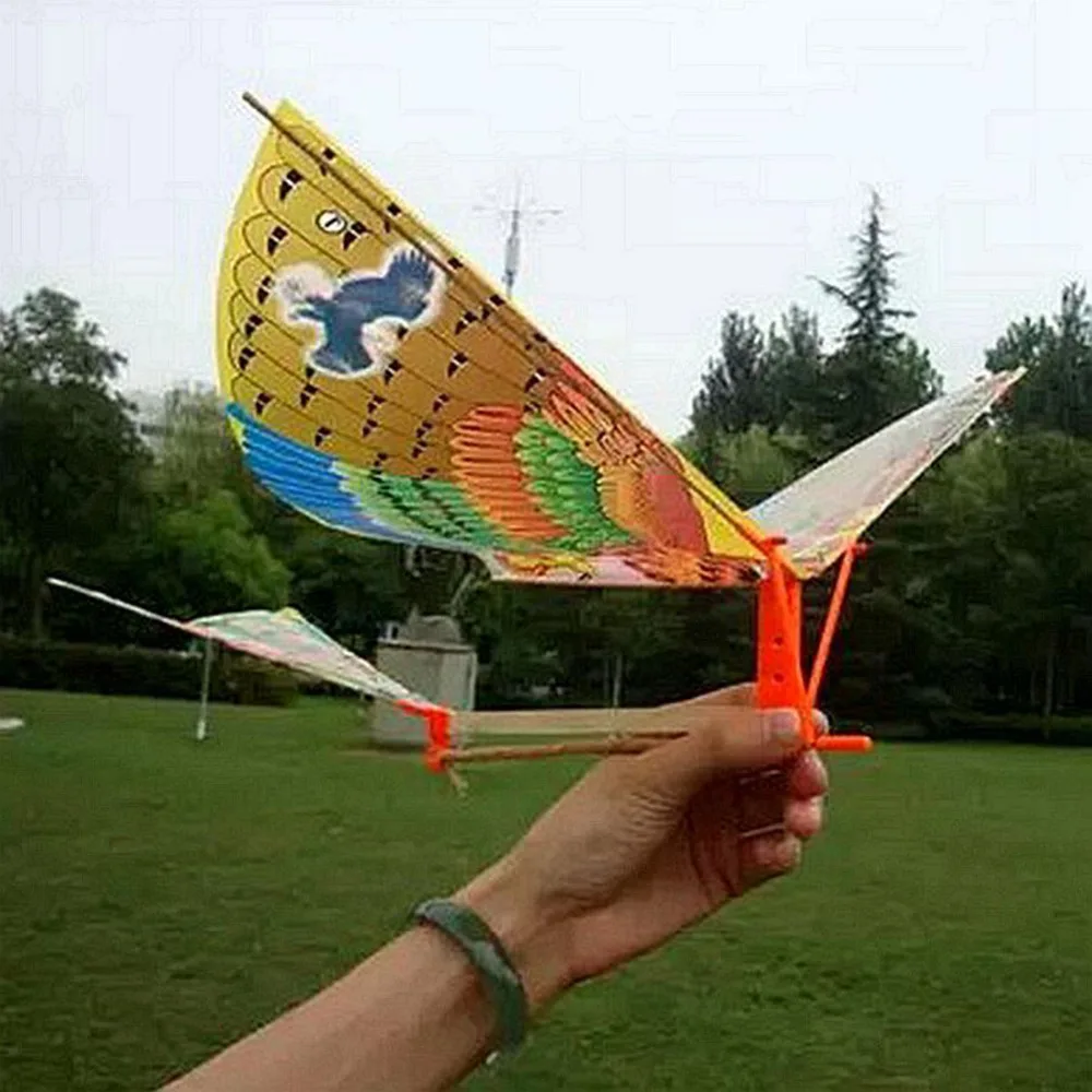 Science Learning Education Birds Kite Butterfly DIY Rubber Band Power