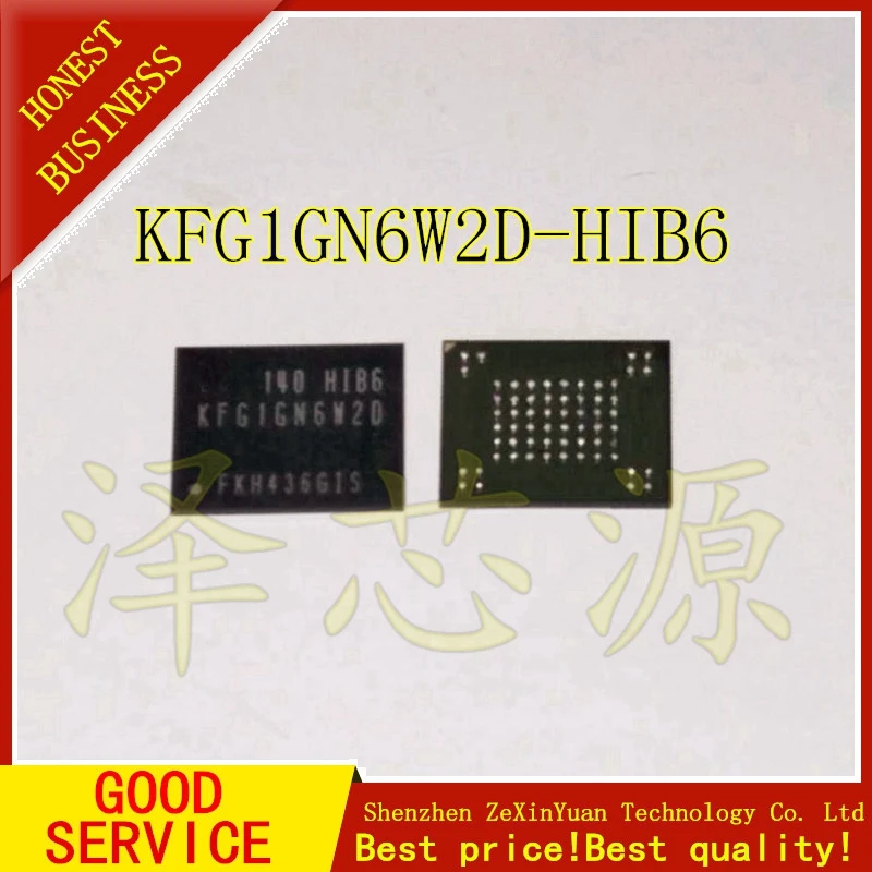 

1PCS/LOT KFG1GN6W2D-HIB6 KFG1GN6W2D HIB6 100%New original