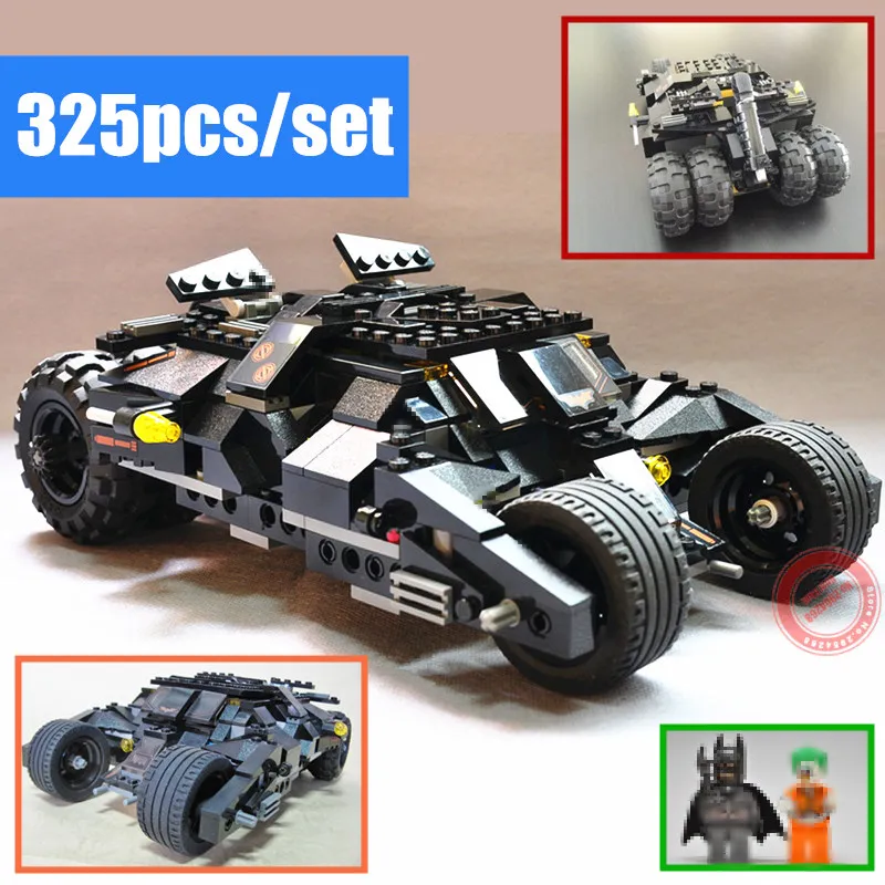 

Super heroes Batman Tumbler bat-pot fit Batman DC Batmobile figures Joker Model technic Building Block Bricks boy kit gift set