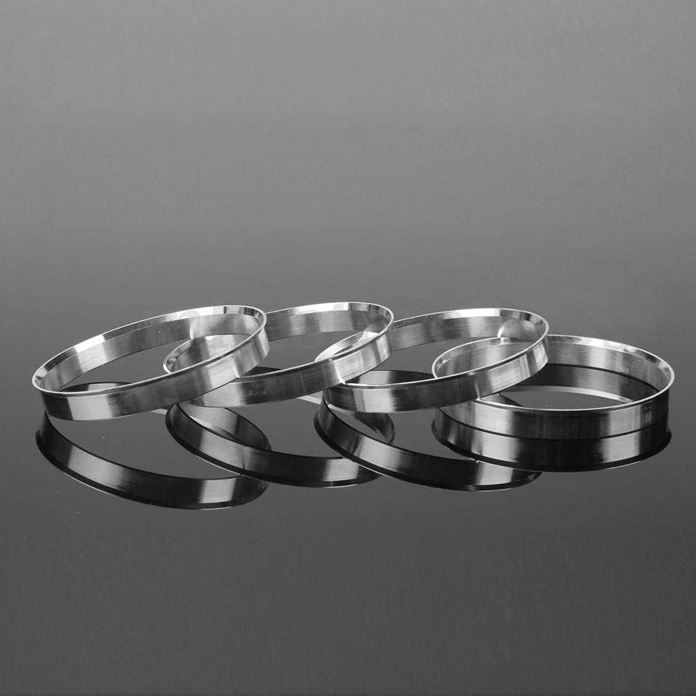 4 шт. универсальные алюминиевые втулки 74 1 мм 72 6 мм|set 4|set autoset rings |