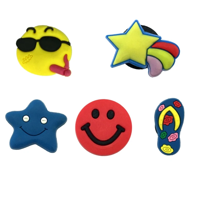 

1pcs Casual Shoe Charms PVC Shoes Accessories Decoration Small Ornaments or Gifts for Party Shoe Buckles