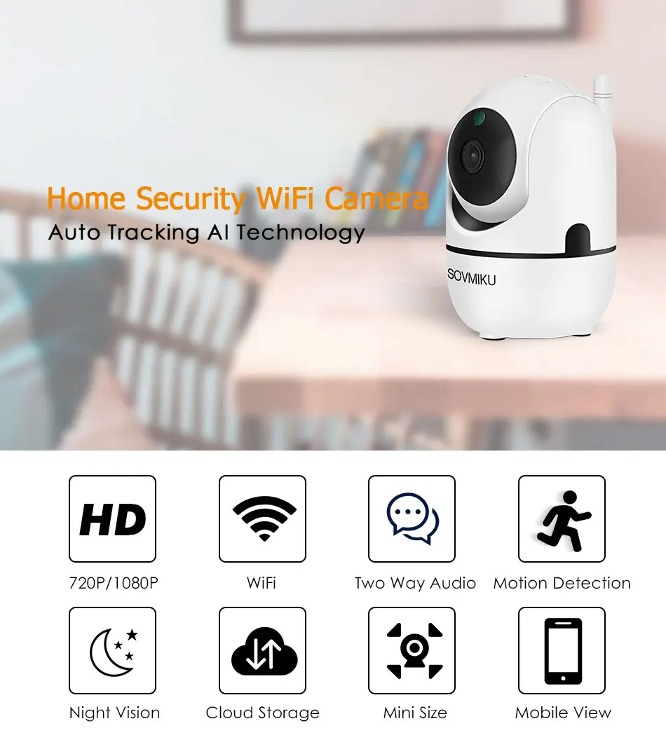 Auto Tracking Camera 1080P