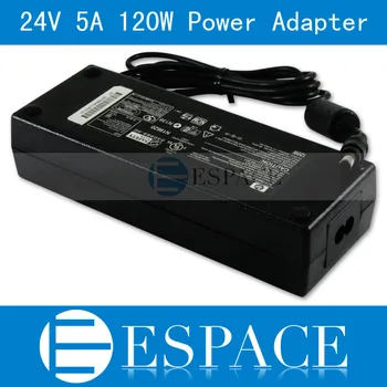 

24V 5A 120W Power Supply AC 100-240V to DC Adapter For 3528 5050 Strip LED with US/EU plug free shipping