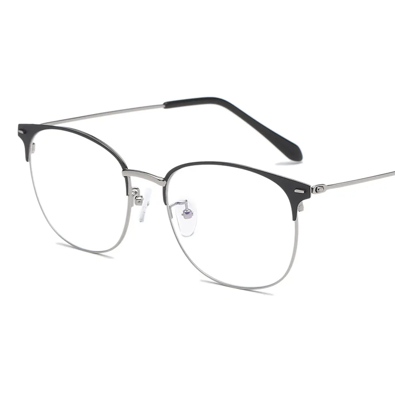 TOEXPLORE ore для женщин и мужчин анти синий луч света очки металлическая оправа очки Оптические очки винтажные Ретро Роскошные для компьютера чтения близорукость - Цвет оправы: C3
