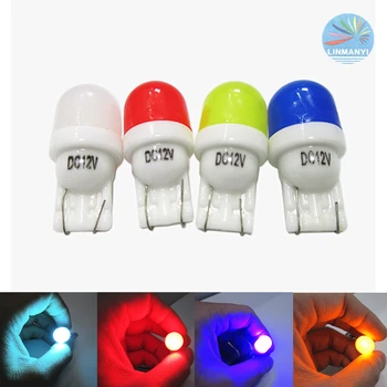 

10PCS W5W 194 168 T10 5630 2SMD Ceramics Clearance Lights Door lights reading lights license plate lights White/Yellow/Red/Bule