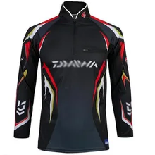 Супер Скидка Daiwa Рыболовная рубашка мужская рыболовная куртка дышащая защита от солнца УФ Открытый спортивный костюм Daiwa Рыболовная рубашка
