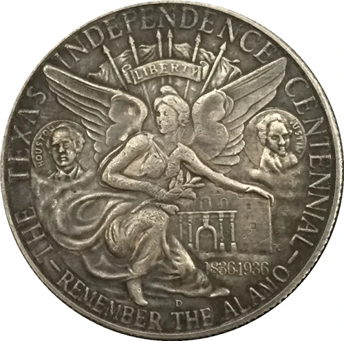 

1935 United States Half Dollar (Texas Centennial) coins COPY 30.6MM