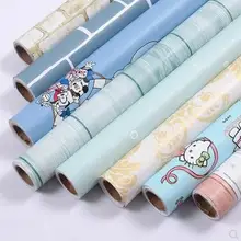 Толстые водонепроницаемые ПВХ самоклеющиеся обои для спальни гостиной мебель ремонт наклейки уютный задний фон наклейки на стену