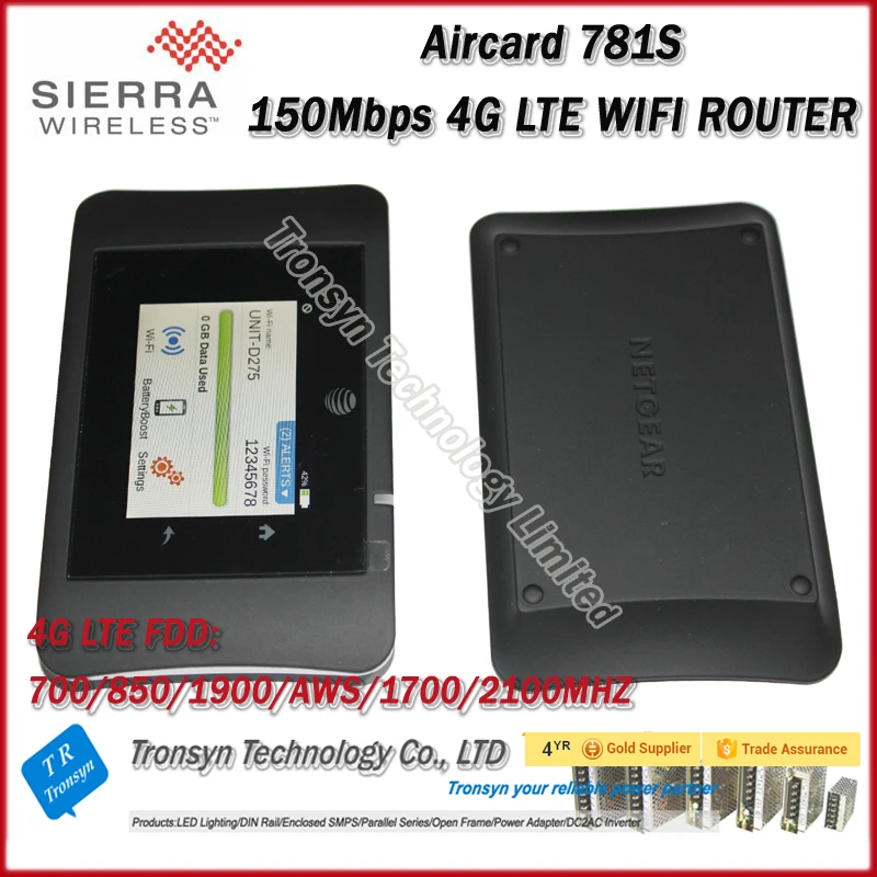 Sierra Wireless AirCard 781 S 150 Мбит/с 4G LTE Мобильная компиляция java-приложений точку доступа Wi-Fi Поддержка Южной Америке и Северной Америке