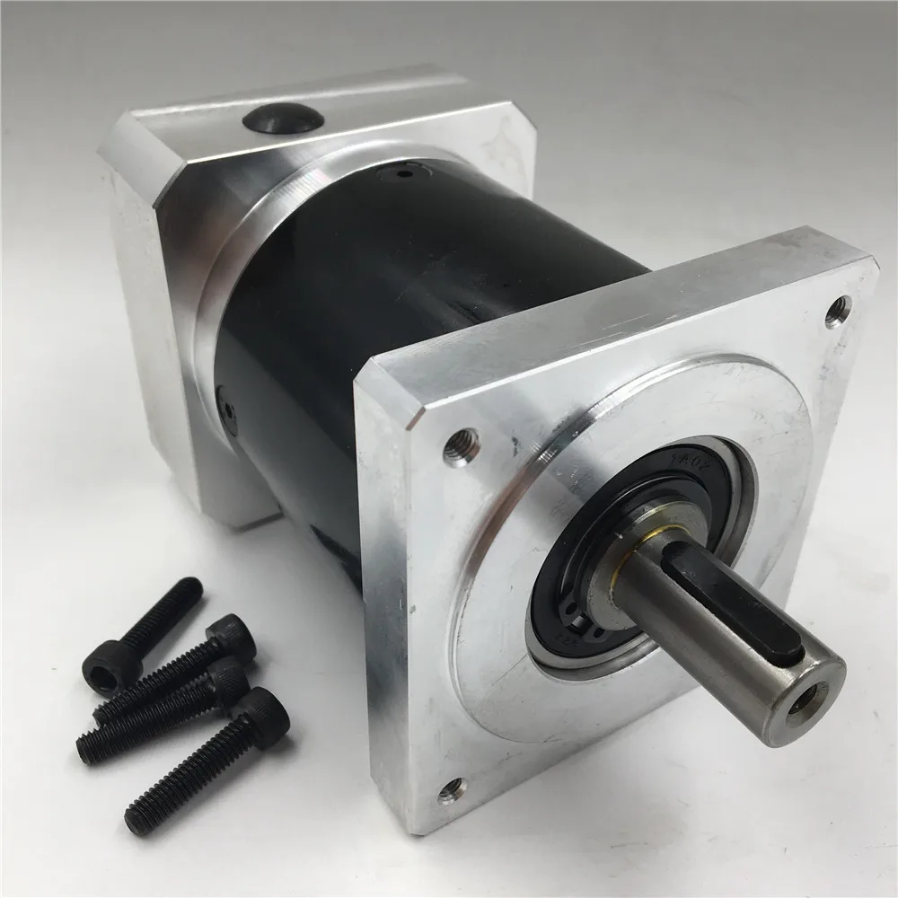 

Nema34 Flange 86mm Planetary Gearbox Geared Ratio 50:1 Output Shaft 16mm Gearbox Length 134.5mm CNC Speed Reducer