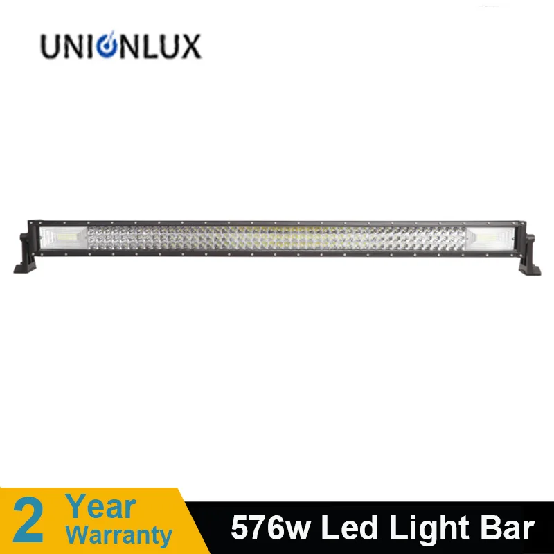 

594w 3-Row 42" Straight LED Light Bar Offroad Led Bar Spot Flood Beam Led Work Light Bar 12v 24v For Tractor Truck SUV 4WD 4X4