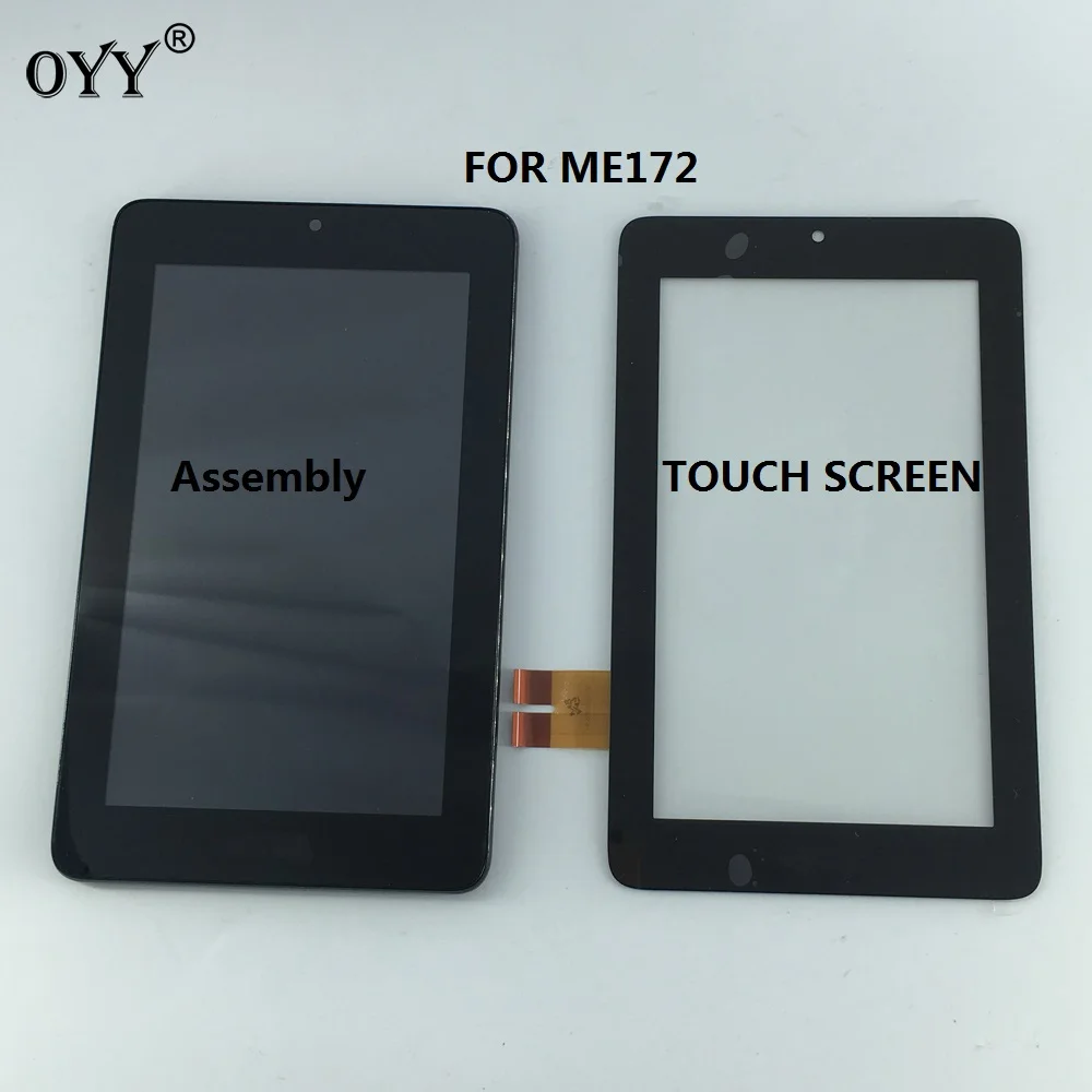 Lcd Display Touch Screen Digitizer Glass Assembly With Frame For Asus