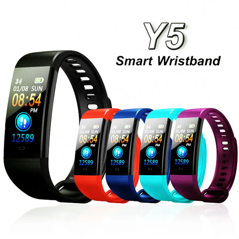 

BINSSAW Fitness Women Smart Watch Men Bluetooth Heart Rate Blood Pressure Pedometer Clock LED Sport Watch For Android IOS+Box
