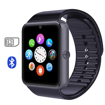 

GT08 Bluetooth Smart Watch for Android Phones, Smart Watch with SIM TF Card Slot Call Massage for iOS iPhone and Android Phones