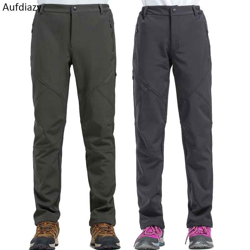 Pantalones de Softshell de exterior para hombre de mujer de estilo informal para acampar senderismo de invierno de lana Pantalones deportivos de senderismo impermeables pantalones de esquí IM013 Pantalones de Softshell de exterior para hombre de mujer de estilo informal para acampar senderismo de invierno de lana Pantalones deportivos de senderismo impermeables pantalones de esquí IM013