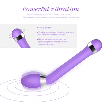 G Spot vibrating fake Dildo Magic Wand massager AV Vibrator Sex Toy for Woman Clitoris Stimulate Sex Shop adult woman erotic toy 4