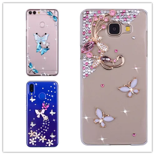 

DIY Rhinestone Case For LG V10 V20 MINI V40 V30 V35 V50 K10 PLUS G4 beat Stylus G5 G6 G4S G3S X POWER 2 3 Q8 Q6 Phone Back Cover