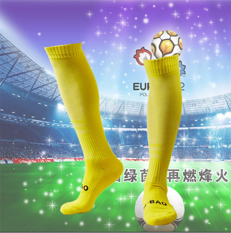 YEALON Soccer Sock Men Football Sock Boot Anti Slip Soccer Socks Cotton