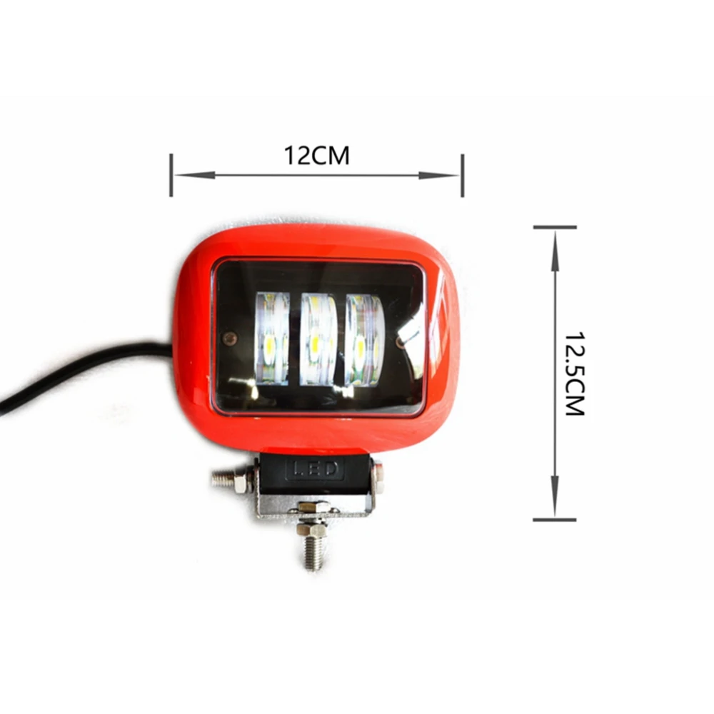 Светодиодный рабочий светильник Marloo 30 Вт с противотуманной лампой для вождения 12 в 24 В, автомобильный Квадратный светодиодный светильник для вождения автомобиля, внедорожный внешний противотуманный светильник