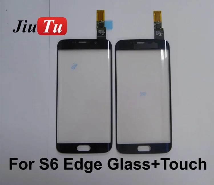 Jiutu Tested Touch Screen Digitizer Outer Panel Front Glass with Flex Cable For Samsung Galaxy S6 edge S6 edge plusS7 Edge Fix (1)