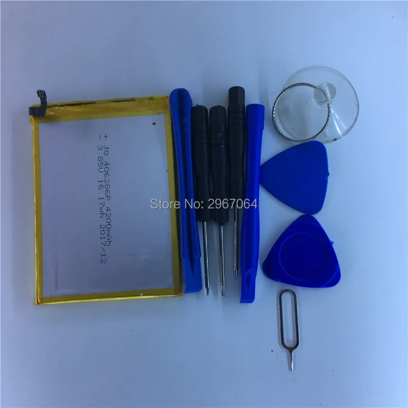

Mobile phone battery for vernee mix 2 battery 4200mAh Original battery Give disassemble tool UHANS Mobile Accessories
