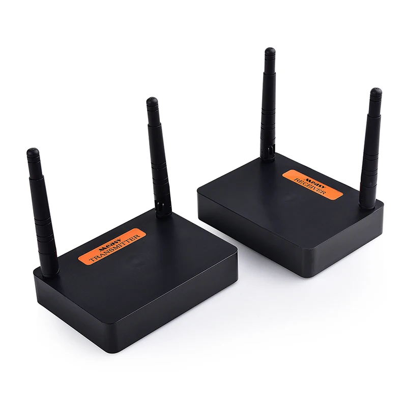  Measy FHD676 5.8GHz/ 2.8GHz Wireless HDMI Extender Transmitter Full HD 1080p@60Hz 200m Audio Video 