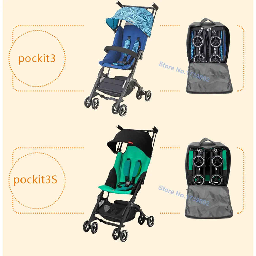 Storage Bag for Goodbaby POCKIT Pram Travel bag Organizer Baby Stroller Accessories backpack For GB POCKIT 2S 3S 3C PLUS baby stroller accessories diy	