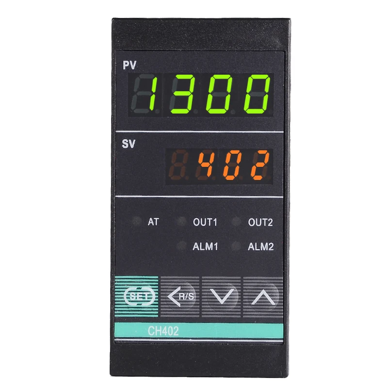 Tanie Piekarnik Thermocontroller cyfrowy regulator temperatury temperatura pid kontroler CH402 wyjście przekaźnikowe, pionowe 48*96mm