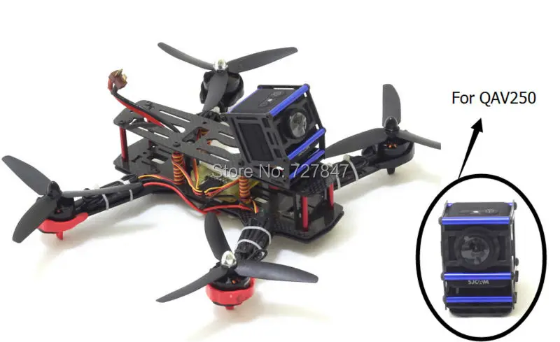 

Hot sales SJCAM M10 Mount for ZMR250 QAV250 250 250mm Quadcopter Frame