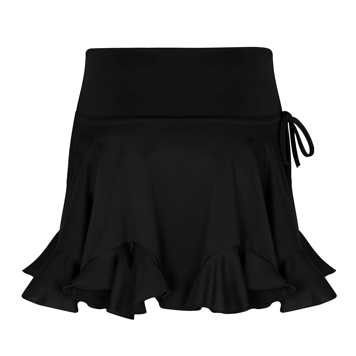 Skirts Iiniim Womens Pole Dance Skirt Rumba Sexy Mini Clubwear High