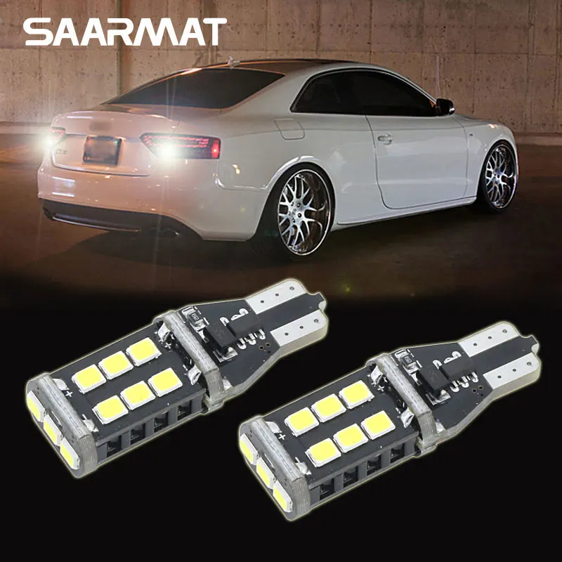 Пара задних фонарей T15 W16W 15 SMD 800LM Canbus для Audi A4 B8 Rs4 2010 2015 A5 A6 Q3 Q5|light for|lights for audi a6lights &