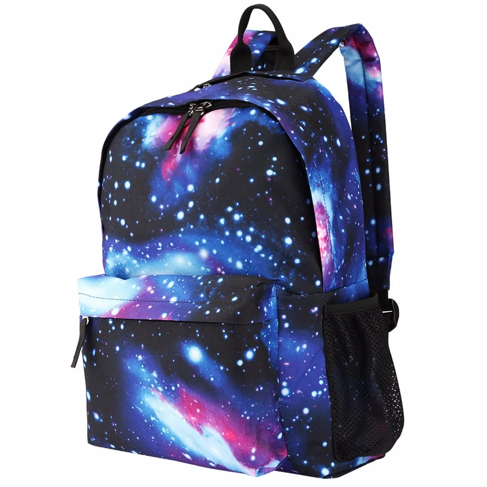 Shoulder Bag, Sky Stars Printed Backpacks, Unisex School Bag, Outdoor ...