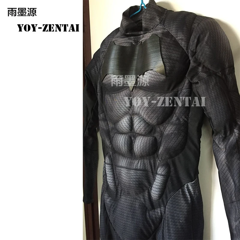 Женский высококачественный костюм Бэтмена с логотипом новый для мышц|batman