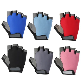 

Bicycle Riding Men Women Outdoor Climbing Half Finger Gloves Cycling Gloves Summer Sports Fitness Shockproof Bike Glove