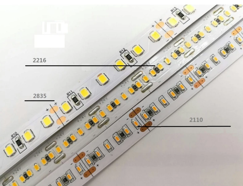 [Seven Neon] DC24V 5 м IP20 10 мм FPBC 700led/м 22 Вт/м 2110 светодиодные полосы, супер яркий 90 CRI светодиодные ленты, теплый белый свет Газа