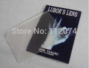 

Lubor's Lens Magic Tricks Close Up Street Gimmick Props Comedy Appearing/ Disappearing Mentalism Magia