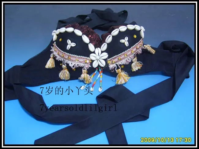 

Tribal belly dance bra B16