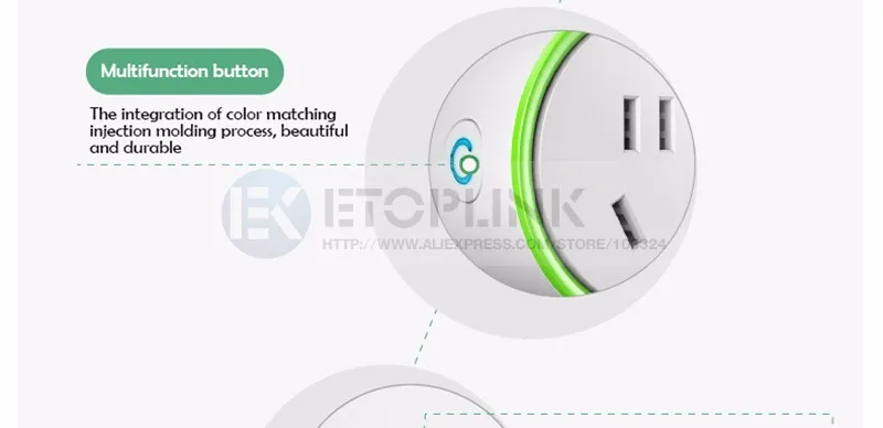 Мини K Wi-Fi Smart Plug Switch штепсельная розетка умный управление Wi-Fi дистанционное управление таймер переключатель для iPhone разъем