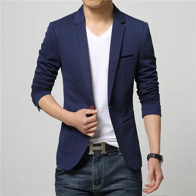 Aliexpress.com : Buy New Brand Mens Blazer High Quality Fashion Slim ...