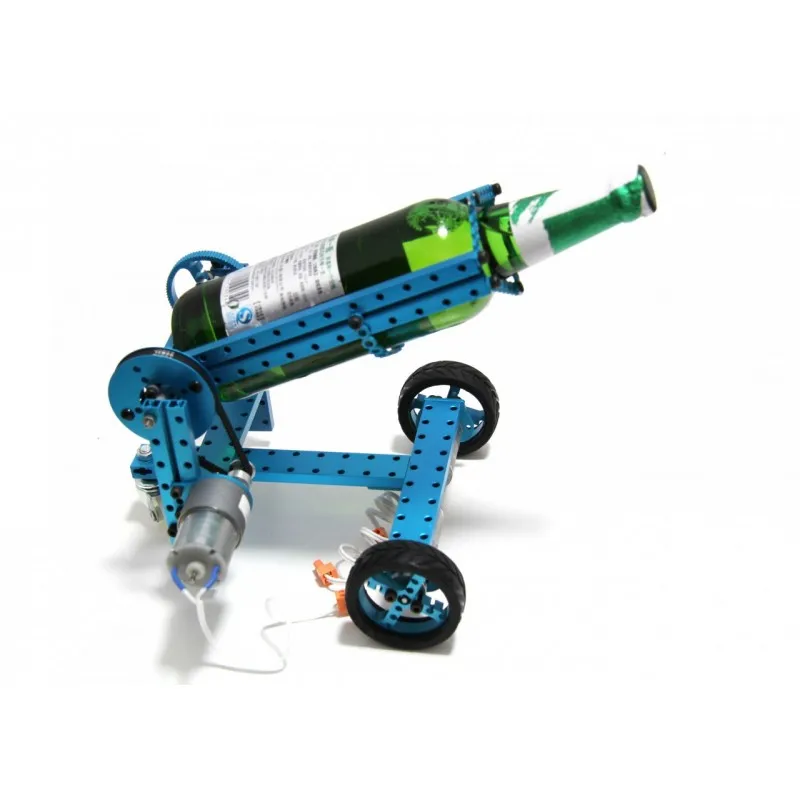 

Makeblock Advanced Robot Kit - Blue (No Electronics) 91004, 2.4kg, 000235