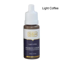 1 шт. DSH импортные чернила для бровей татуировки перманентный макияж микропигмент для 3D ручной подводка для глаз, бровей, губ краски 15 мл