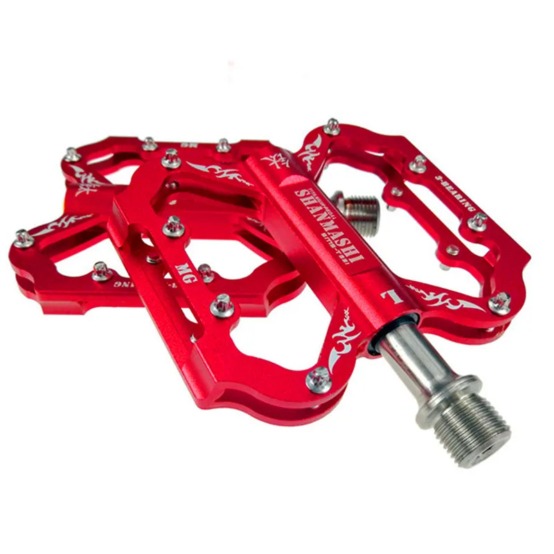 

Professional Mountain Bike Bearing Titanium Alloy Pedals Road Bike Pedal Lightweight Slip Bicycle Pedals Titanium alloy Pedals