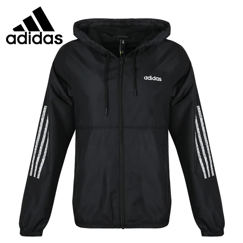 Женская спортивная куртка с капюшоном Adidas NEO W CE 3S WB новинка 2019 | Спорт и