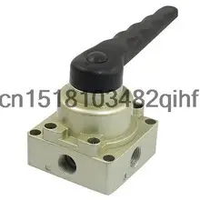 HV-300-03 G3/" Черный Пластик Ручка Пневматические Части Ручной Клапан Переключения