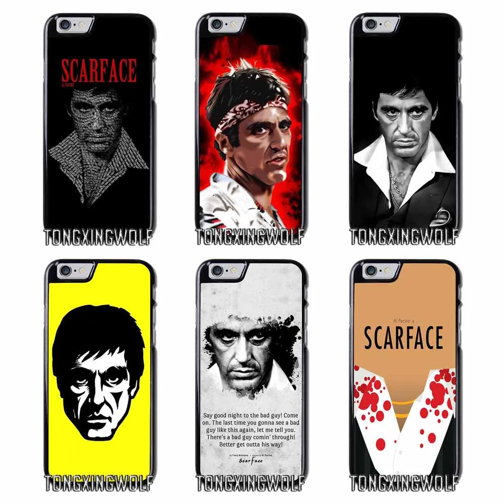 Scarface Тони Монтана чехол для Samsung S4 S5 S6 S7 S8 eege плюс Примечание 2 3 4 5 8 Huawei P8 p9 P10 Lite 2017 |