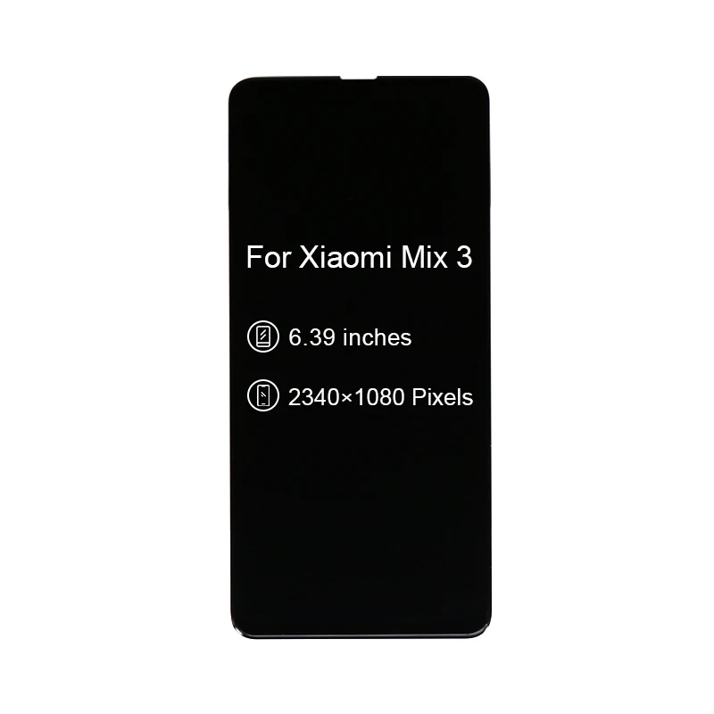 6 39 &quotдля Xiaomi Mi Mix3 LCD Super AMOLED дисплей экран Сенсорная панель дигитайзер для Mix 3
