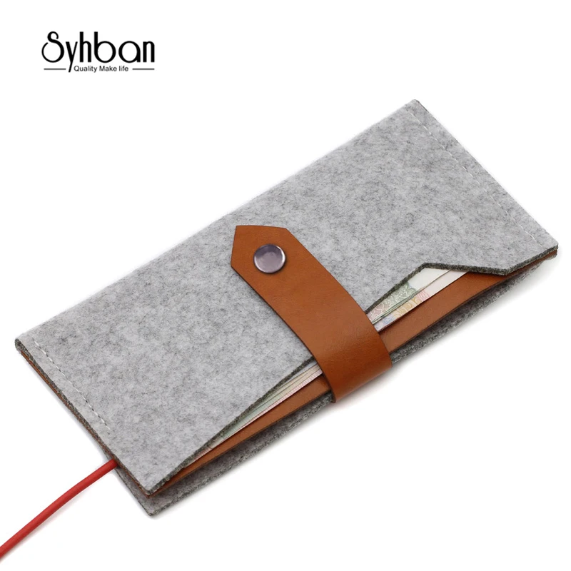 SYHBAN 5 5 Universal Wallet Leather Case Cover For iphone 6S 7 Plus For Samsung font